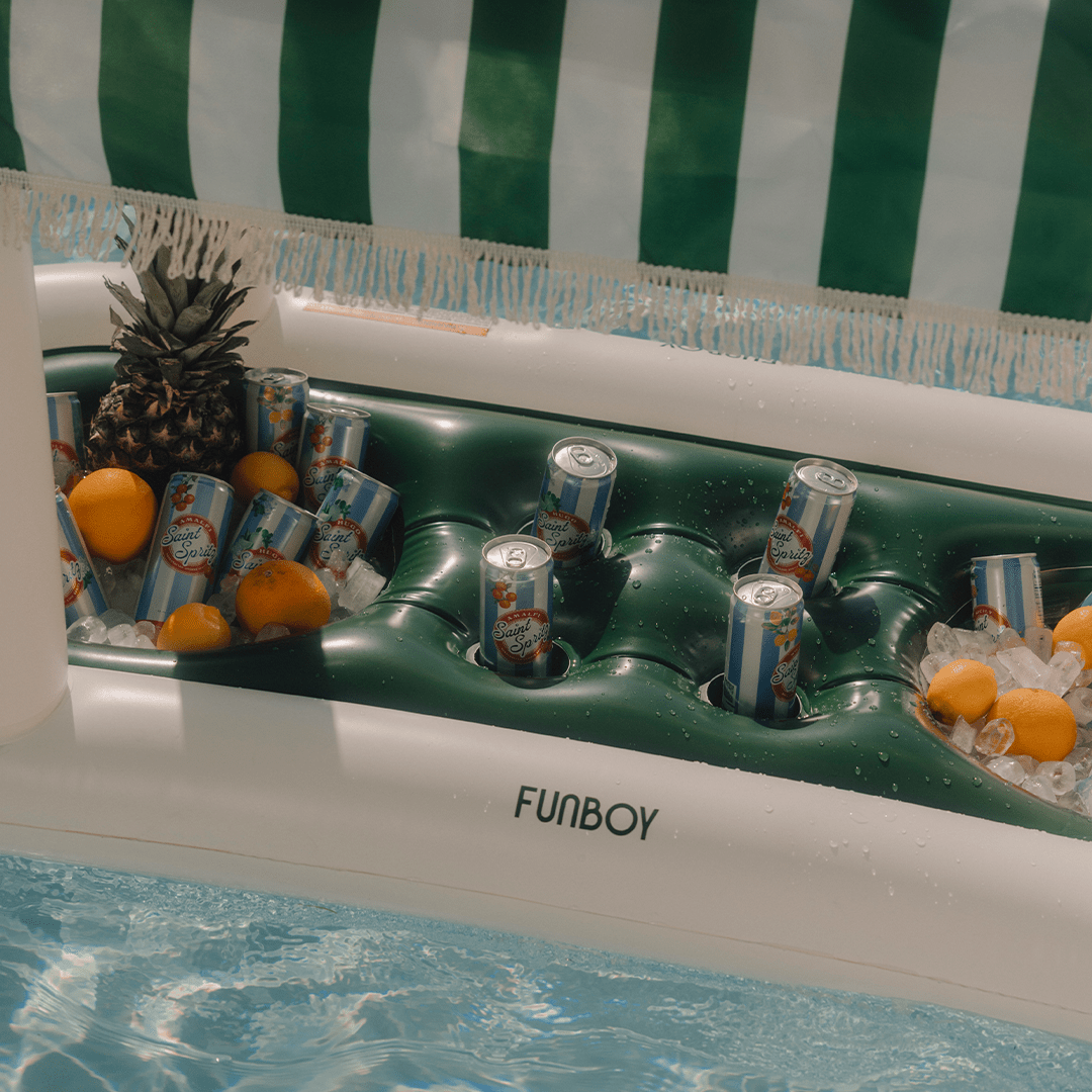 Green Cabana Inflatable Float Bar