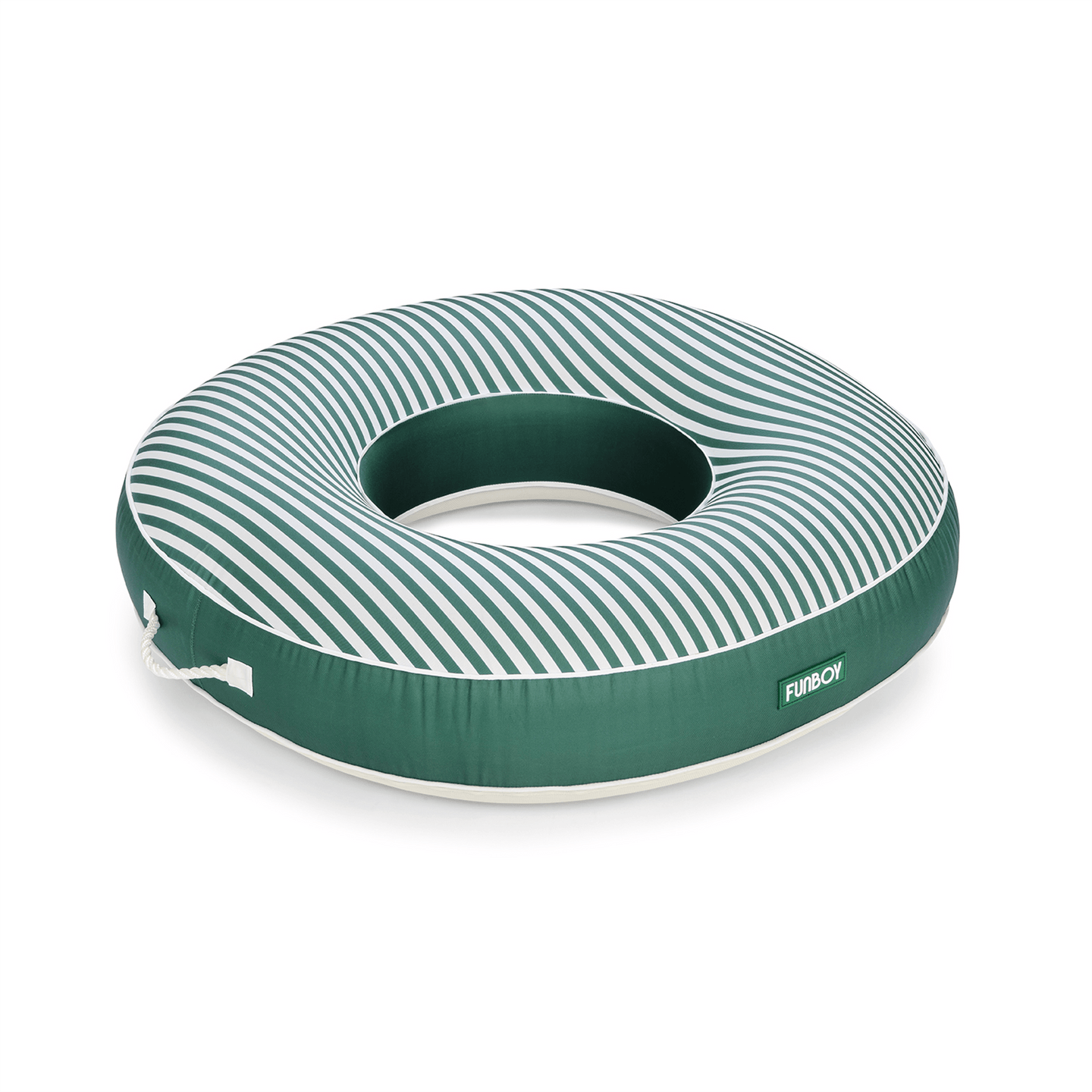 Green Fabric Covered Tube Pool Float