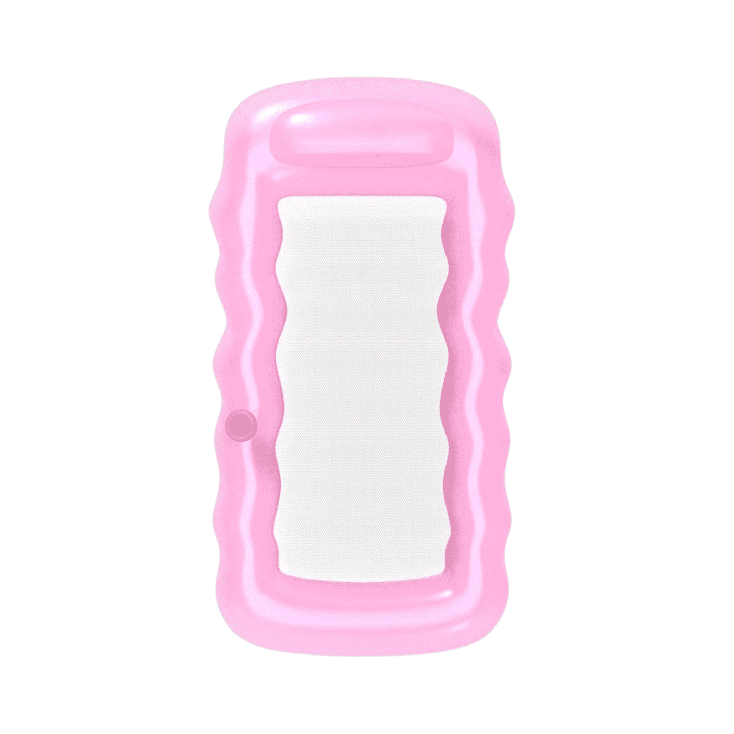 Clear Pink Mesh Lounger Float
